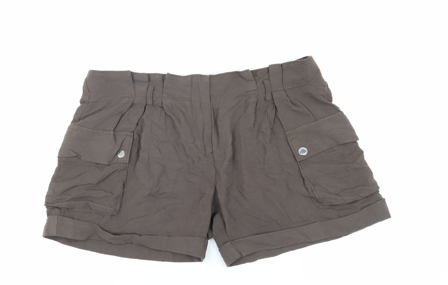 Michael Kors Women's Brown Cargo Shorts Size 6