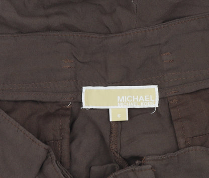 Michael Kors Women's Brown Cargo Shorts Size 6