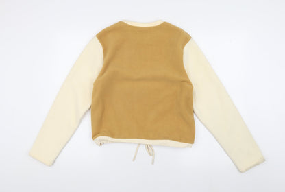 Fila Women's Beige XS Pullover Logo Sweatshirt