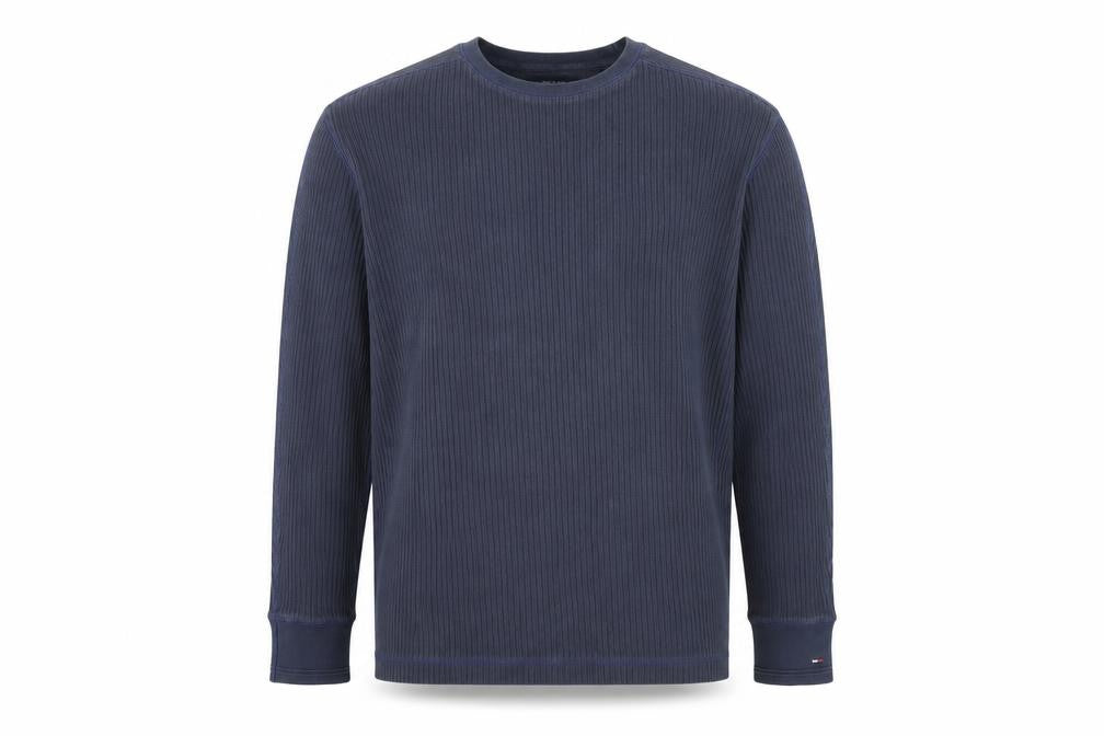 Mens UK Size M Tommy Hilfiger Blue Pullover Jumper