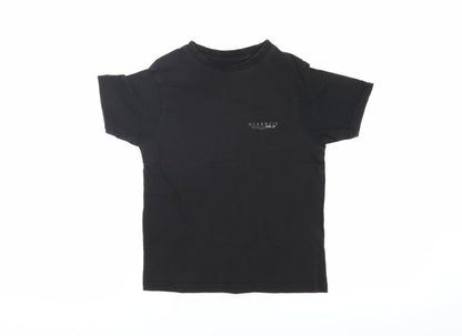McKenzie Boys Black T-Shirt 8-10 Years Casual Crew Neck