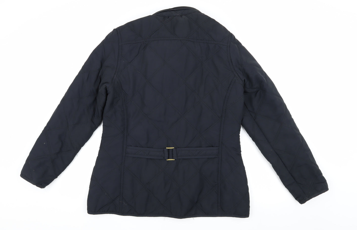 Unisex Adults UK Size M Trespass Black Quilted Coat