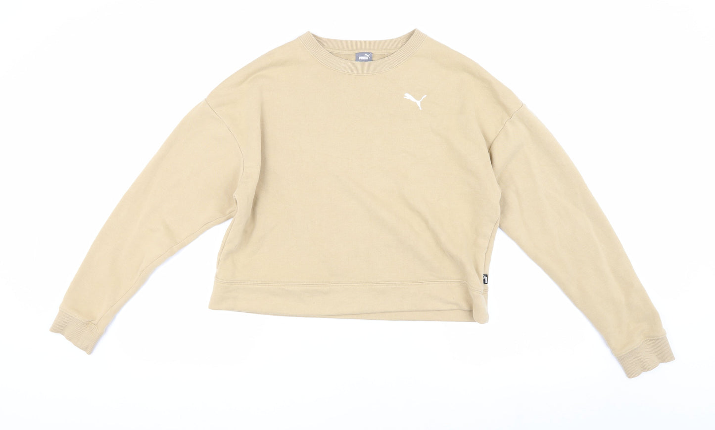 Puma Women's Beige Pullover Sweatshirt UK 10