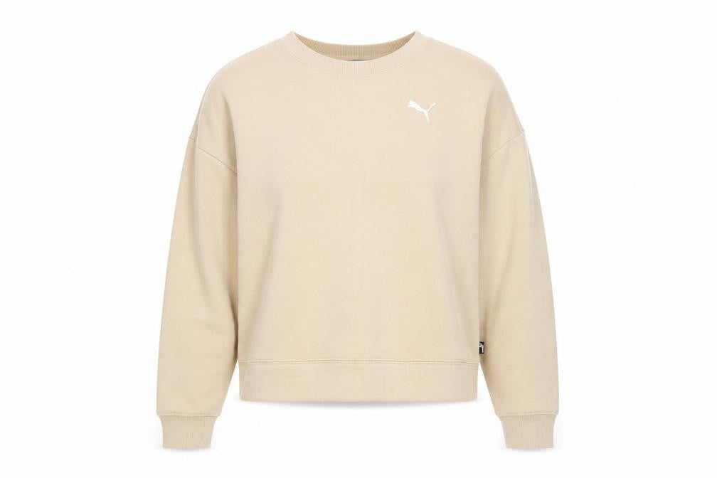 Womens UK Size UK 10 PUMA Beige Pullover Sweatshirt