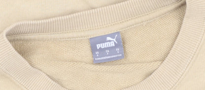 Puma Women's Beige Pullover Sweatshirt UK 10