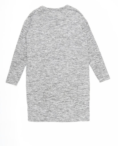Joules Women's Grey Long Sleeve Jersey Dress