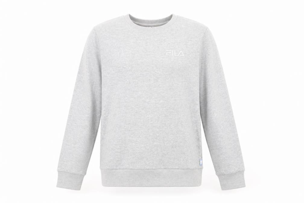 Womens UK Size S FILA Grey Pullover Sweatshirt
