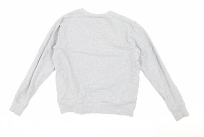 Fila Women's Grey Sweatshirt, Size S, Casual Pullover