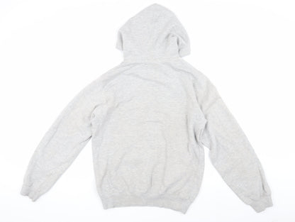 Unisex Adults UK Size M Hard Rock Cafe Grey Pullover Hoodie