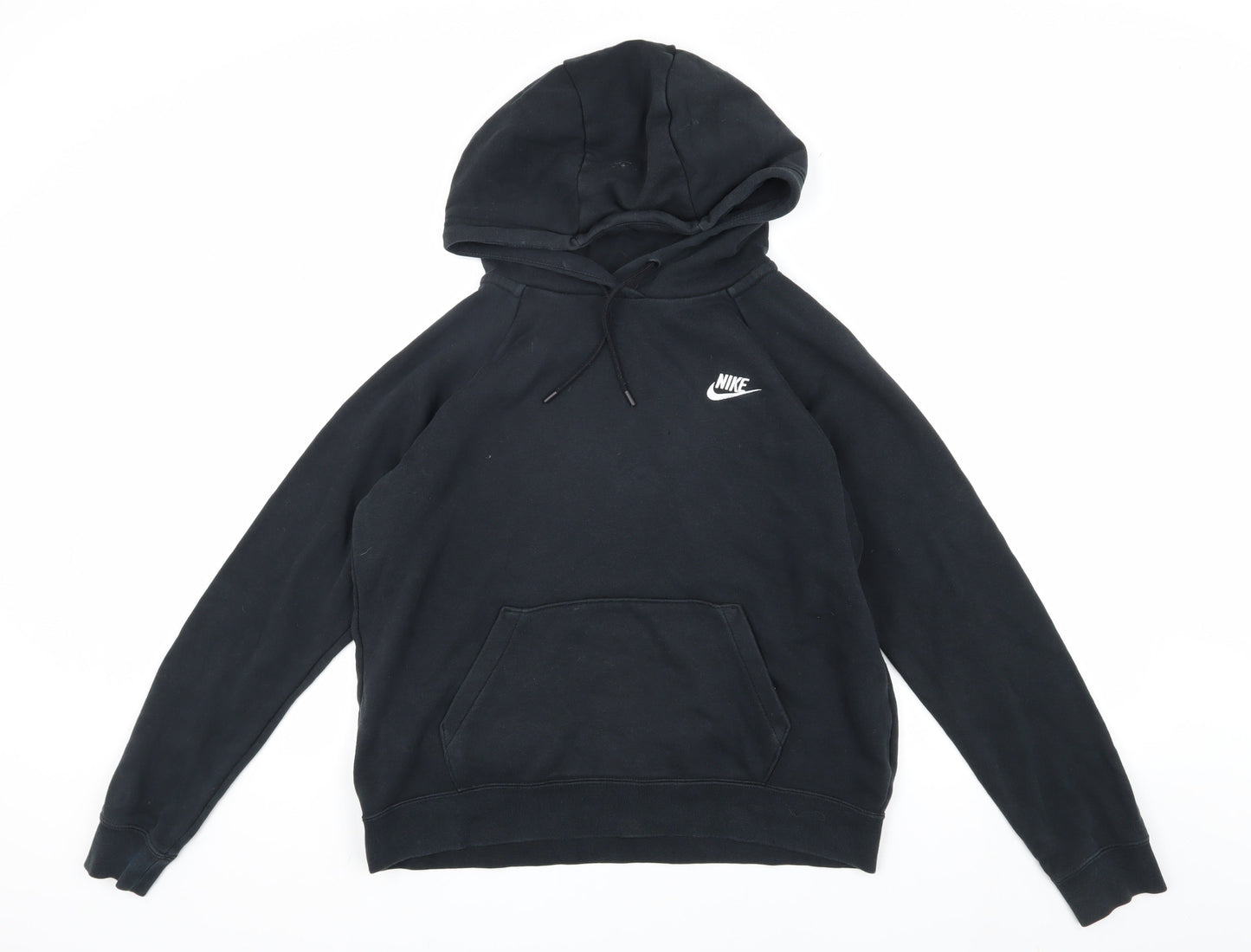 Mens UK Size M Nike Black Pullover Hoodie