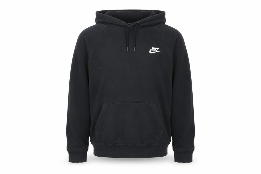 Mens UK Size M Nike Black Pullover Hoodie