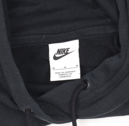 Mens UK Size M Nike Black Pullover Hoodie
