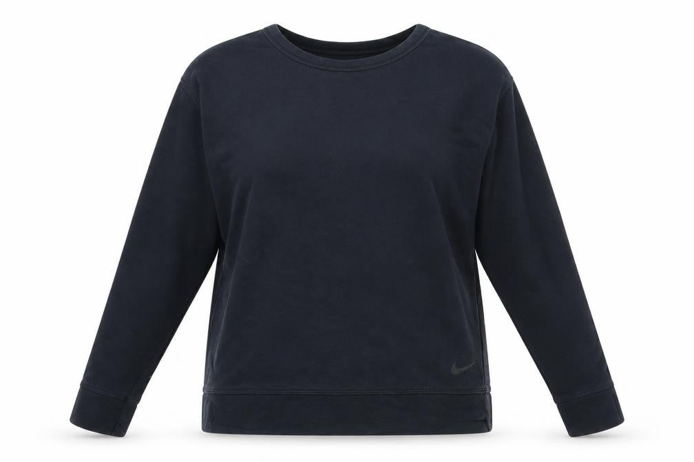 Womens UK Size S Nike Black Pullover Sweatshirt