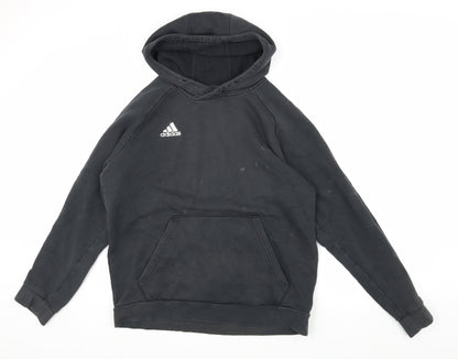 Adidas Men's Black Pullover Hoodie L