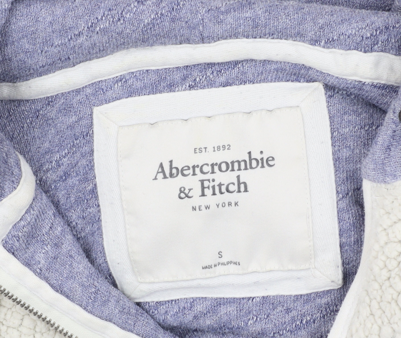 Abercrombie & Fitch Women's Ivory Pullover Hoodie Size S