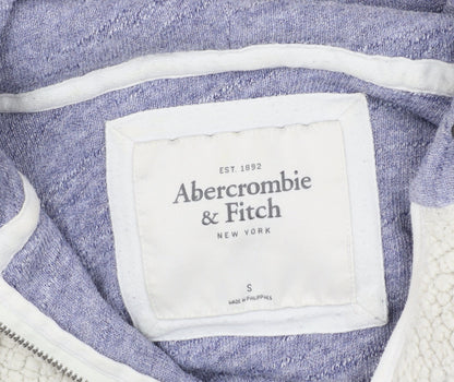 Abercrombie & Fitch Women's Ivory Pullover Hoodie Size S