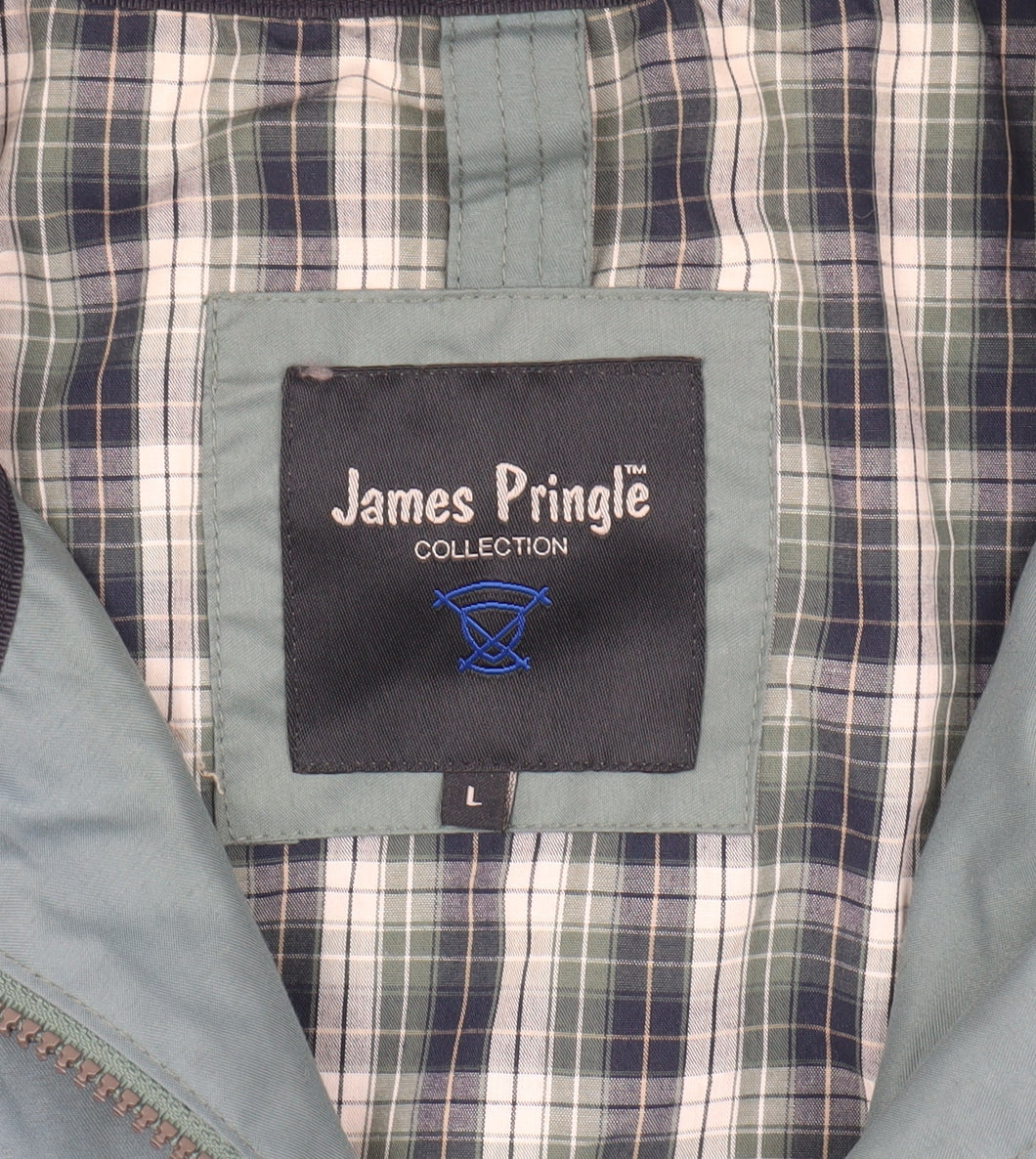 Mens UK Size L James Pringle Green Basic Jacket