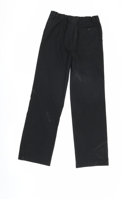 St.George Boys Black Trousers 11 Years Flame-Resistant