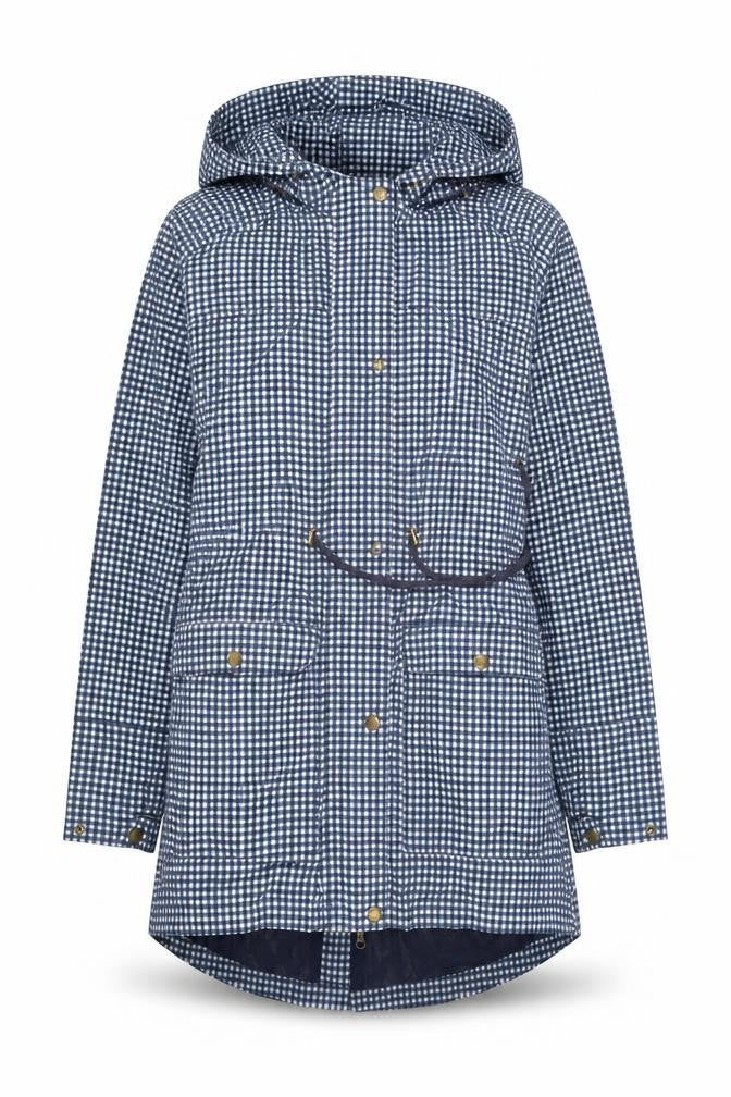 TOG24 Women's Blue Checked Parka Size 12