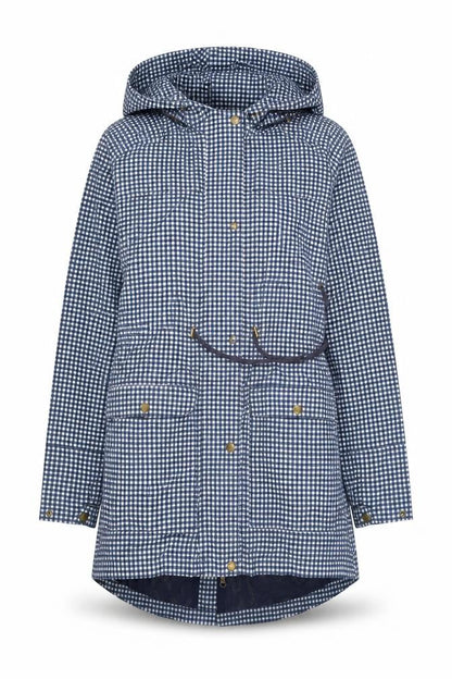 TOG24 Women's Blue Checked Parka Size 12