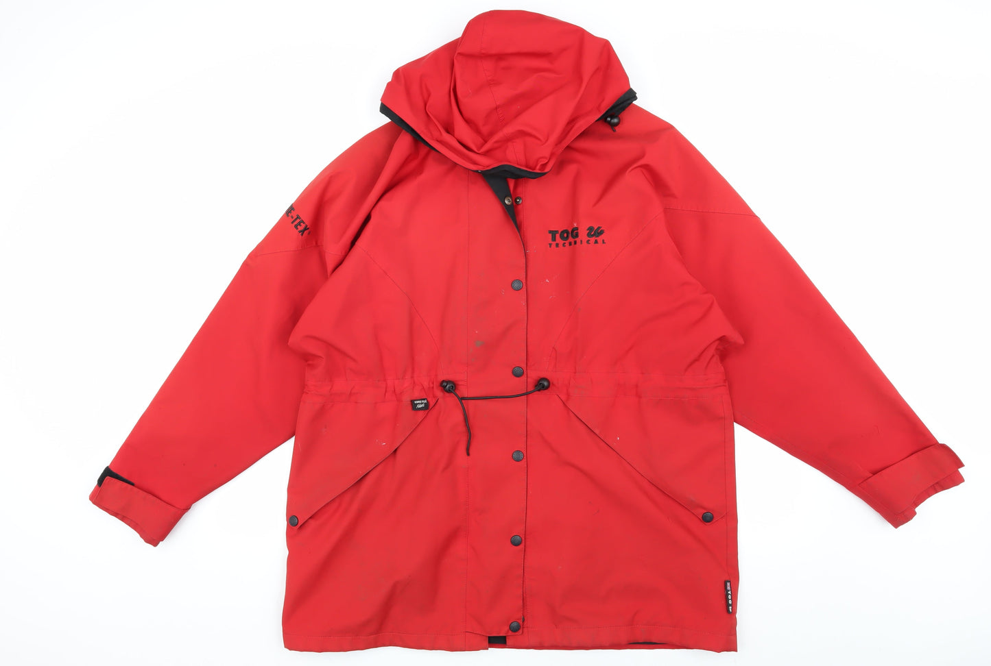 Womens UK Size 12 TOG 24 Red Rain Coat