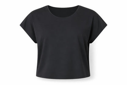 Souluxe Women's Black M Basic T-Shirt