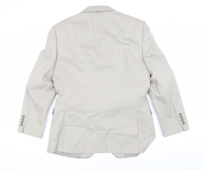 Mens UK Size 38 Marks and Spencer Regular Beige Suit Jacket