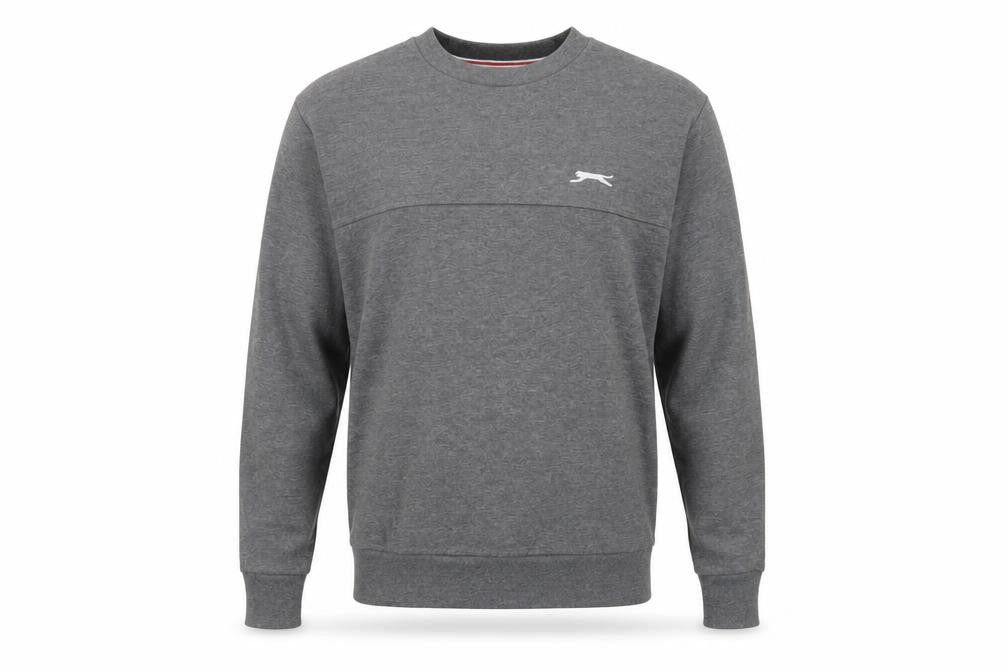 Mens UK Size S Slazenger Grey Pullover Sweatshirt