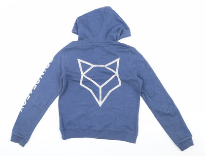 Prince & Fox Men's Blue Hoodie M Pullover Logo