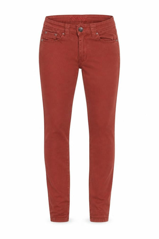 Womens UK Size 6 NEXT Regular Fit Skinny Red Jeans