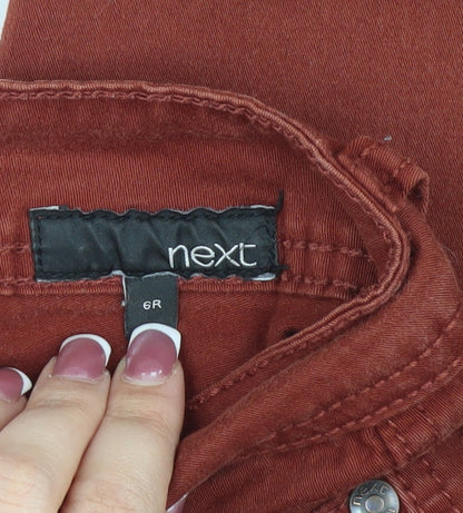 Next Women's Red Skinny Jeans Size 6