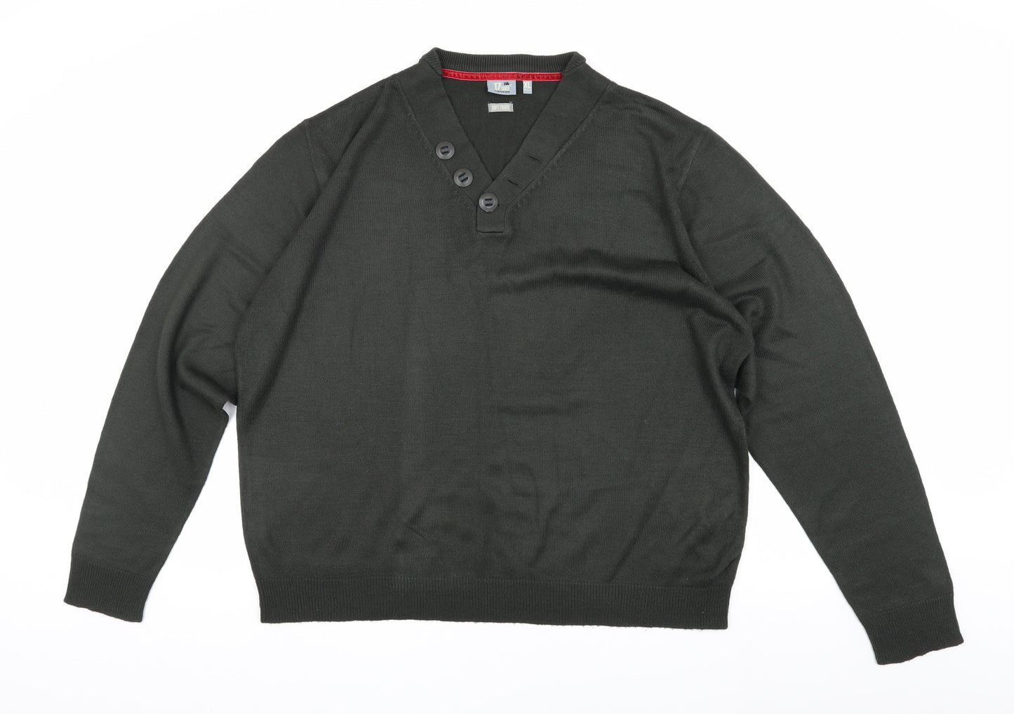 DUKE London Men's Black XL Pullover Jumper