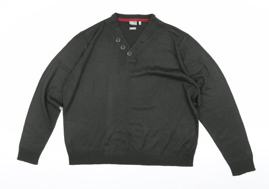 DUKE London Men's Black XL Pullover Jumper