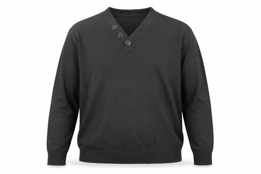 DUKE London Men's Black XL Pullover Jumper