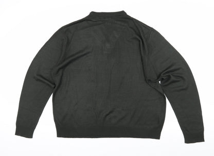 DUKE London Men's Black XL Pullover Jumper