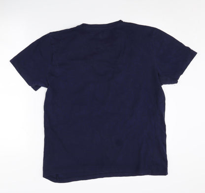 Kappa Men's Blue XL Logo T-Shirt