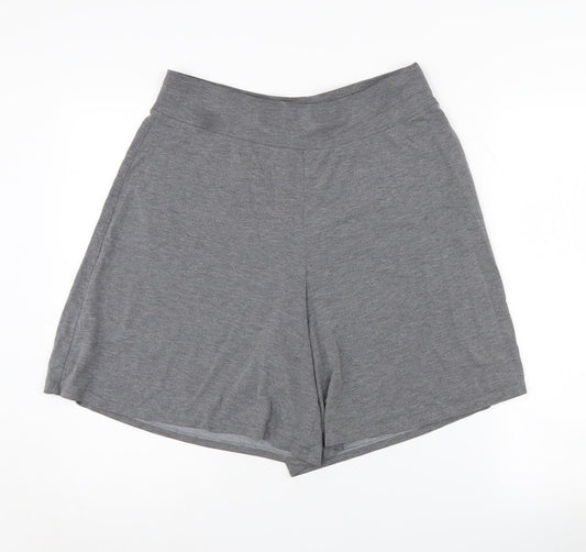 Uniqlo Men's Grey Sweat Shorts L Casual Style