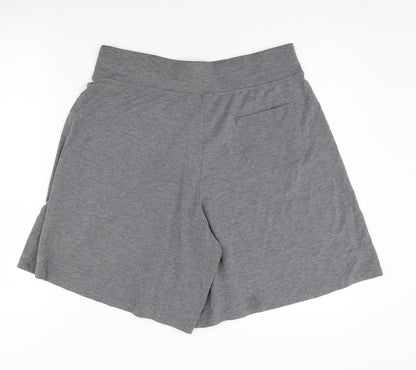 Uniqlo Men's Grey Sweat Shorts L Casual Style