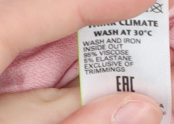 Marks and Spencer Women's Pink Floral A-Line Skirt