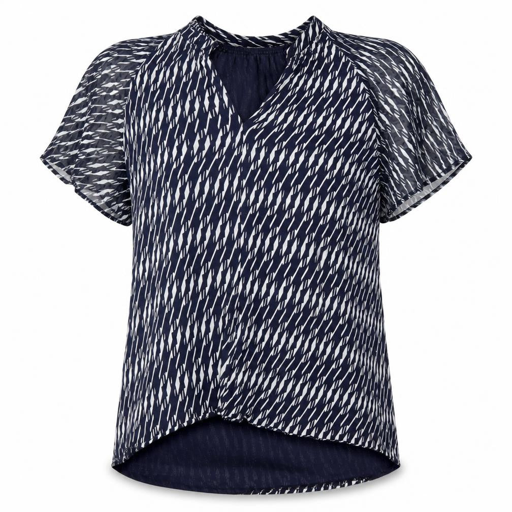 Womens UK Size 16 NEXT Blue Basic Blouse