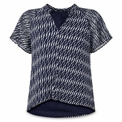Womens UK Size 16 NEXT Blue Basic Blouse