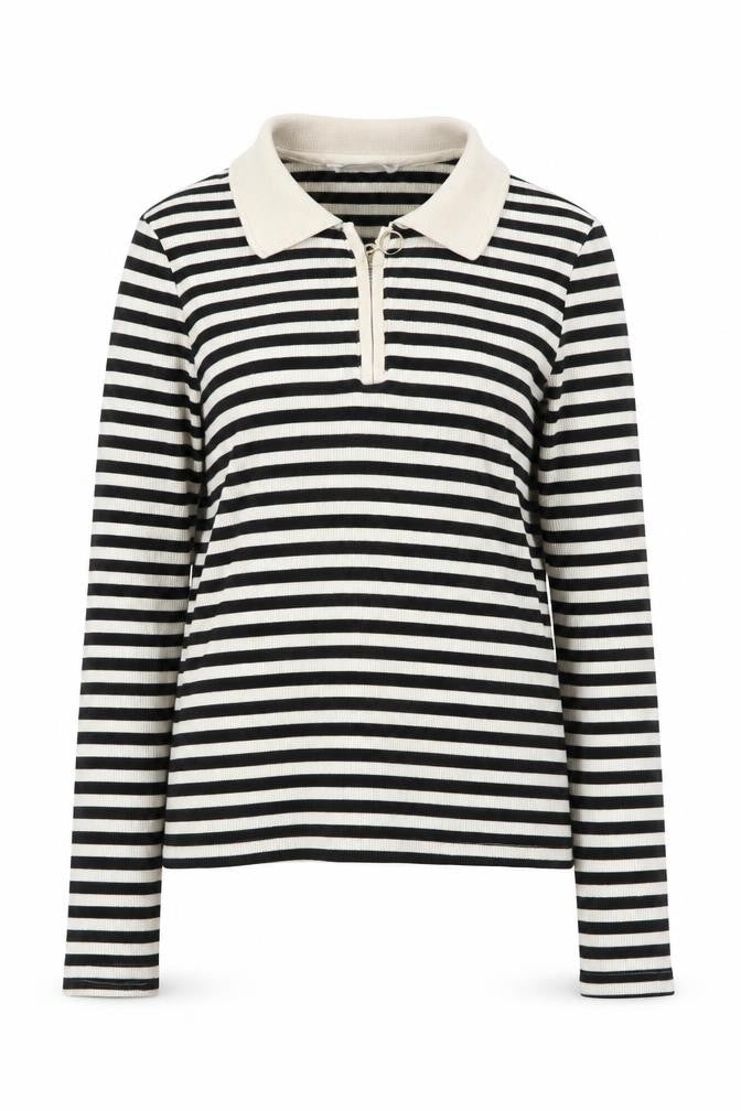 Womens UK Size 2 MNG Black Full Zip Jumper