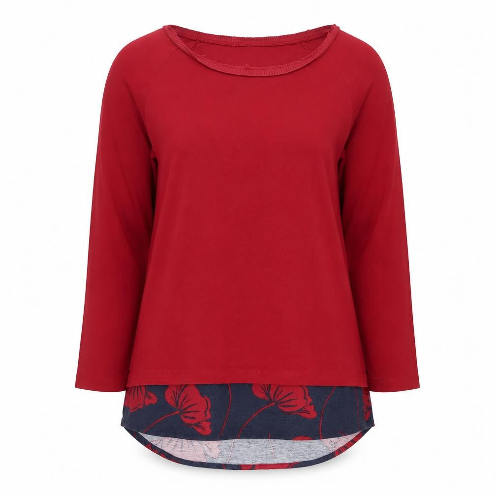 Womens UK Size 14 Marks and Spencer Red Pullover Jumper