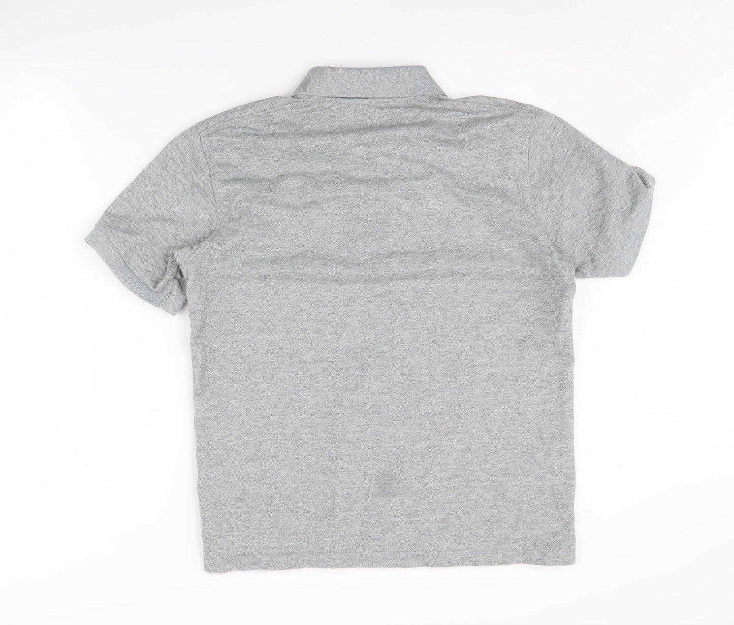Uniqlo Men's Grey Classic Polo Shirt S
