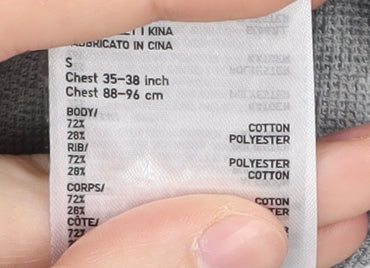 Uniqlo Men's Grey Classic Polo Shirt S