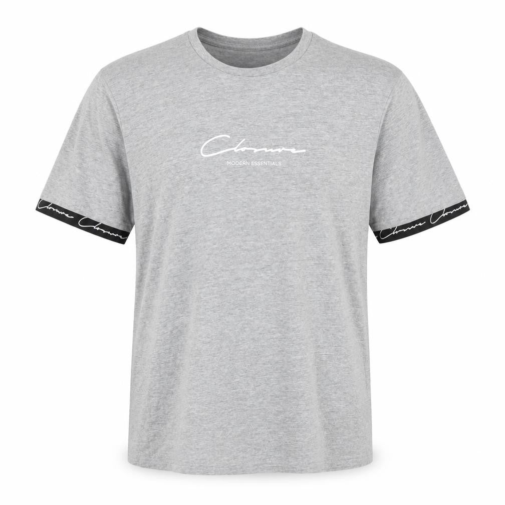 Mens UK Size L Closure London Grey  T-Shirt