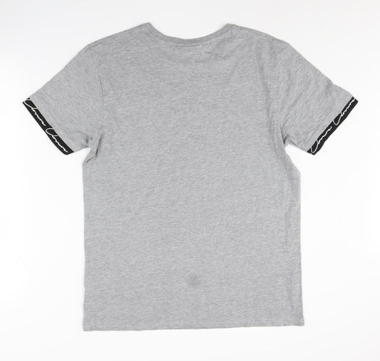 Mens UK Size L Closure London Grey  T-Shirt