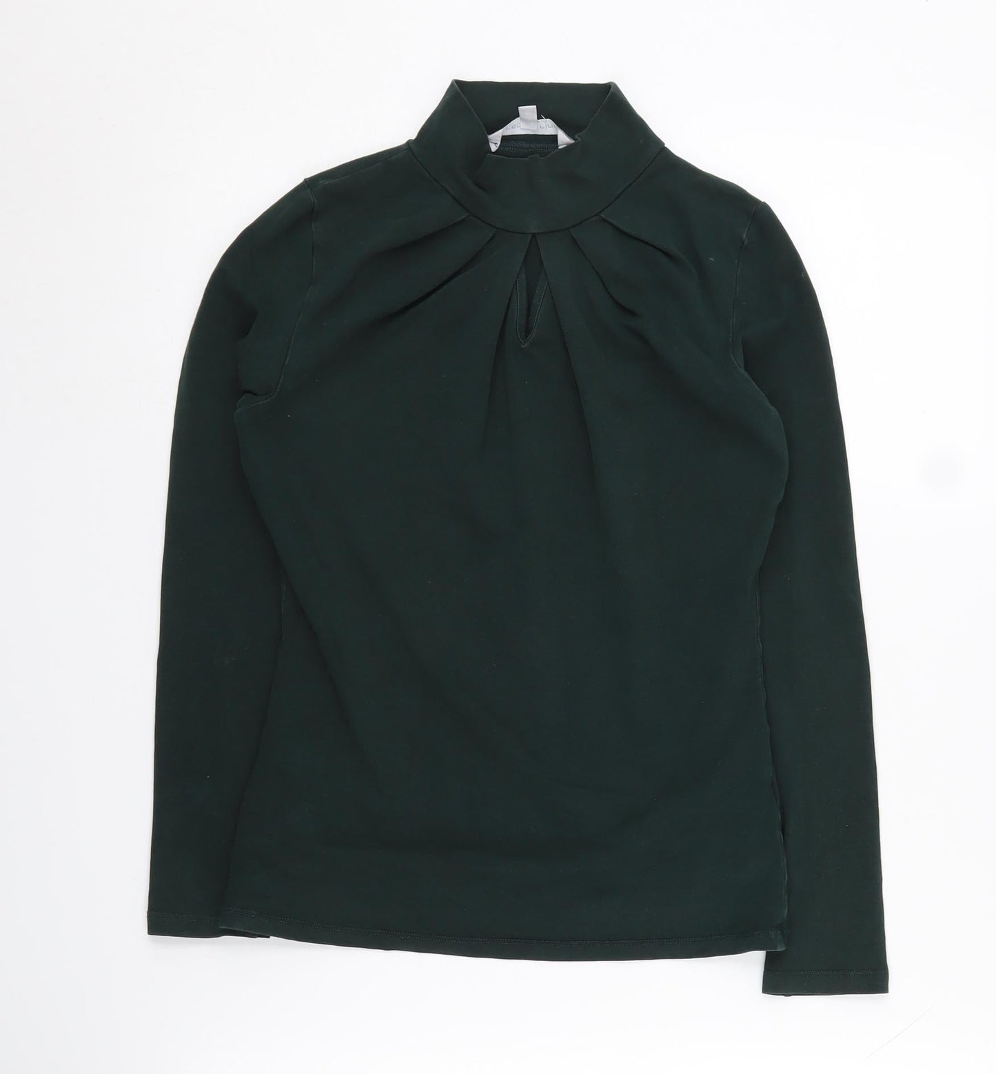 Womens UK Size 8 redherring Green Basic Blouse