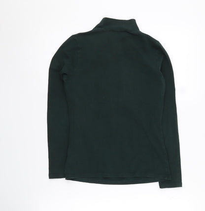 Womens UK Size 8 redherring Green Basic Blouse