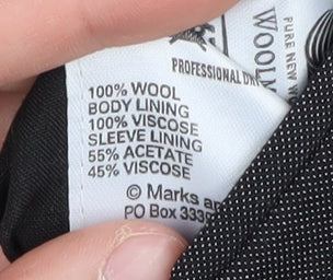 Mens UK Size 48 Marks and Spencer Regular Grey Suit Jacket